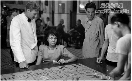 1949年澳门赌场 讲述澳门博彩业发展